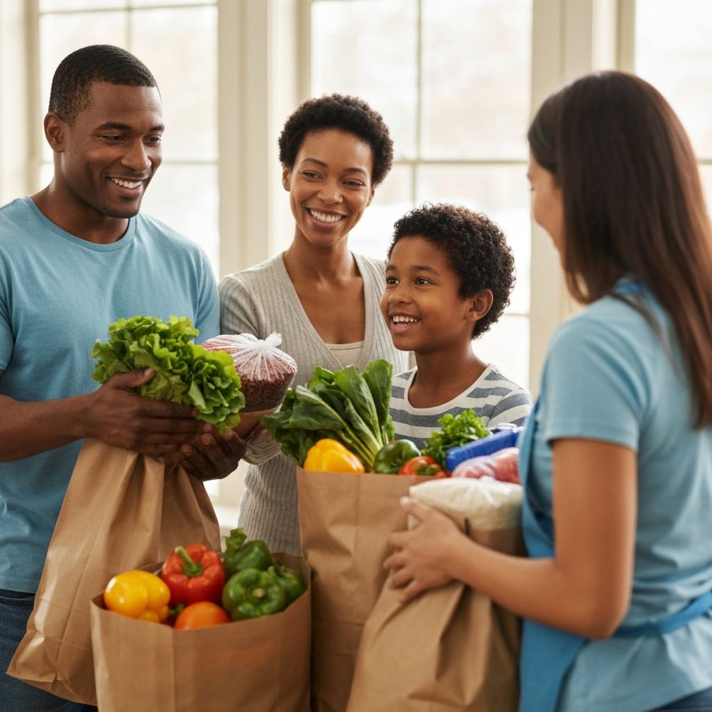 Sponsor food for a child for a whole year.